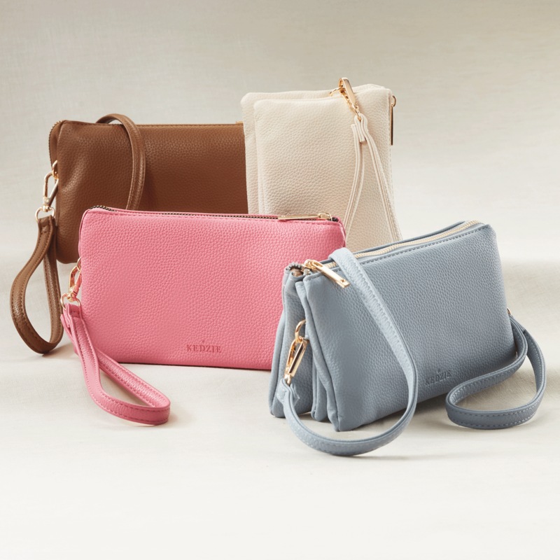 Kedzie Eclipse Convertible Wallet Purse with Crossbody and Wristlet Straps - MIDNIGHT VELVET CATALOG