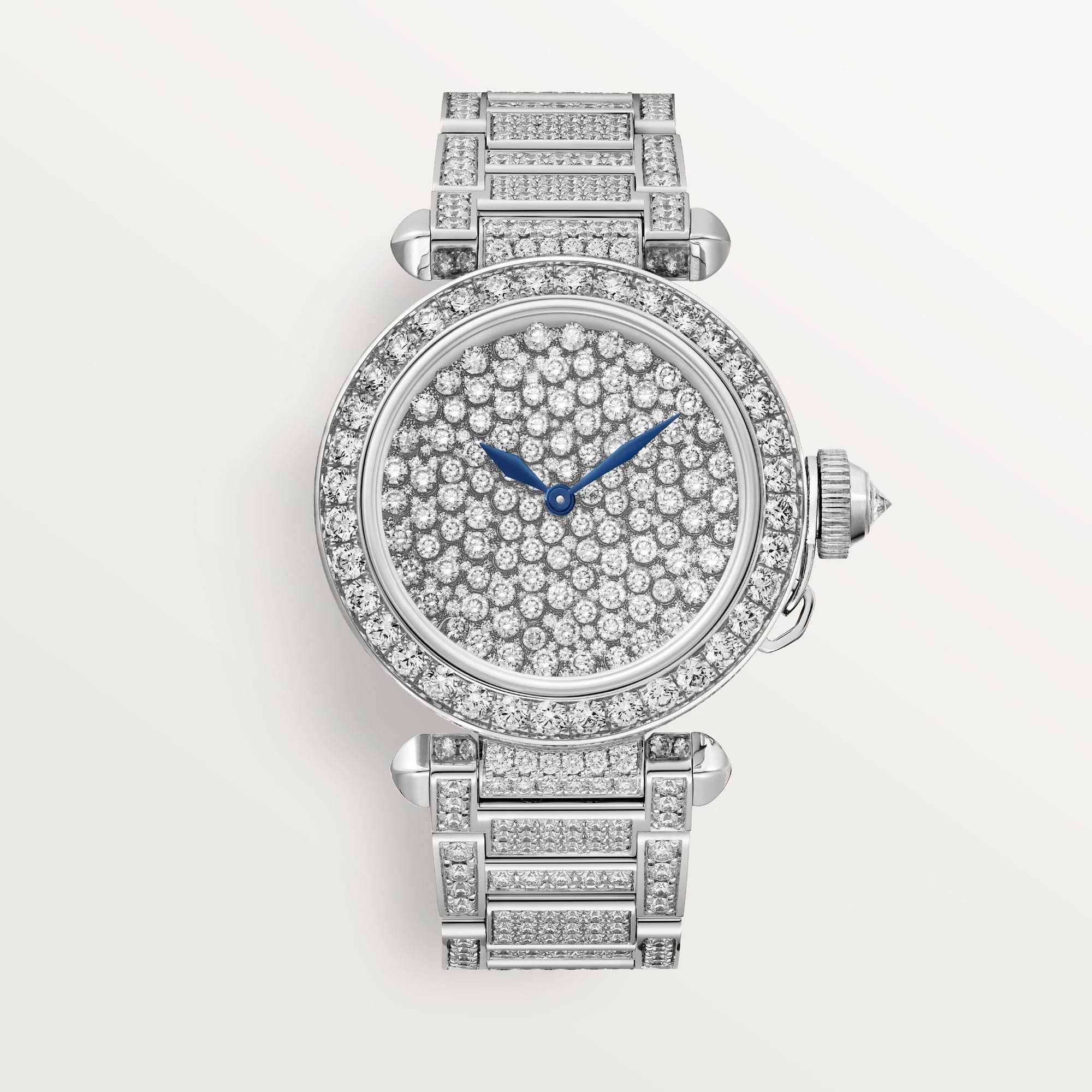 Pasha de fake cartier watch 35 mm mechanical movement with automatic winding caliber 530 MC(1:1 replica) - Top club