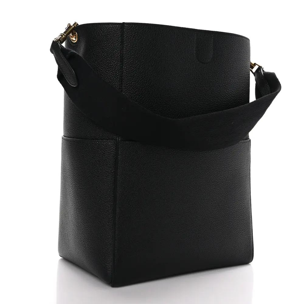 Replica Celine Black Soft Grained Calfskin Bucket Bag1:1High-quality replica