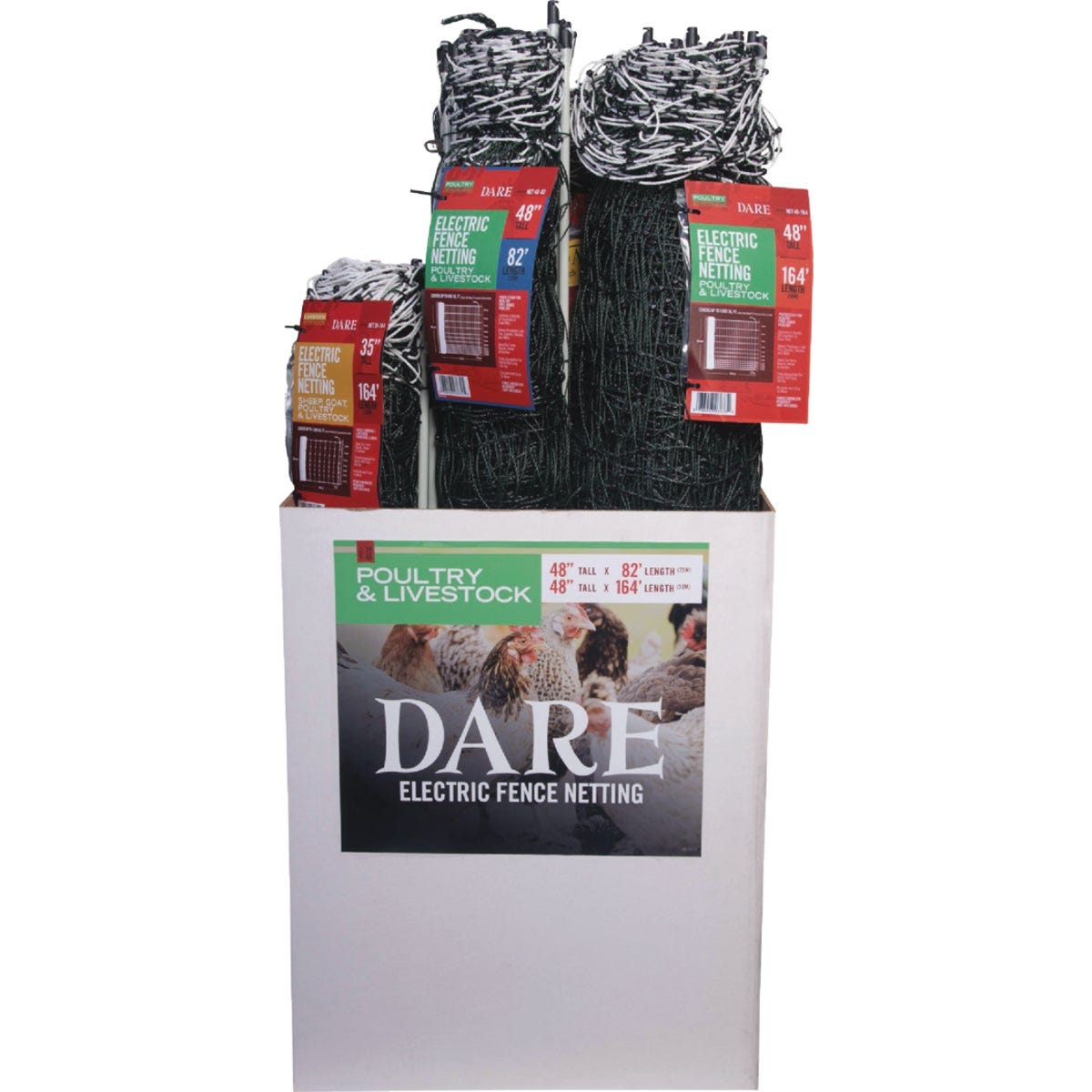 Dare 48 In. x 82 Ft. Electronic Fence Netting