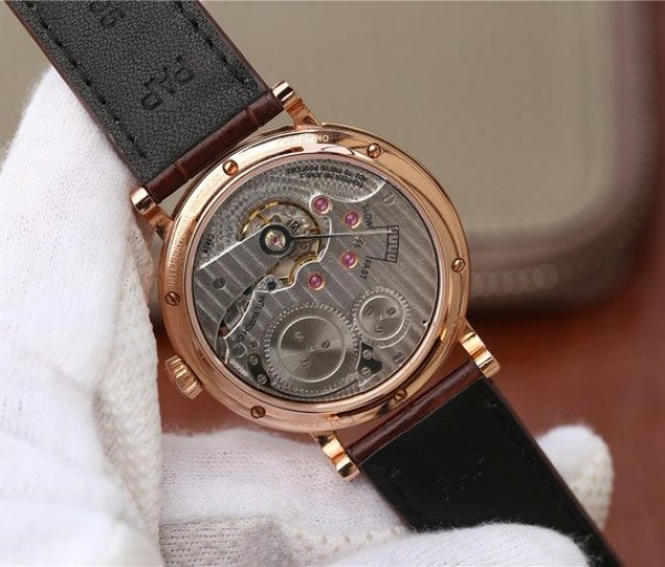 Replica IWC Vintage IW544803 White Dial RG Brown Leather Strap - Top club