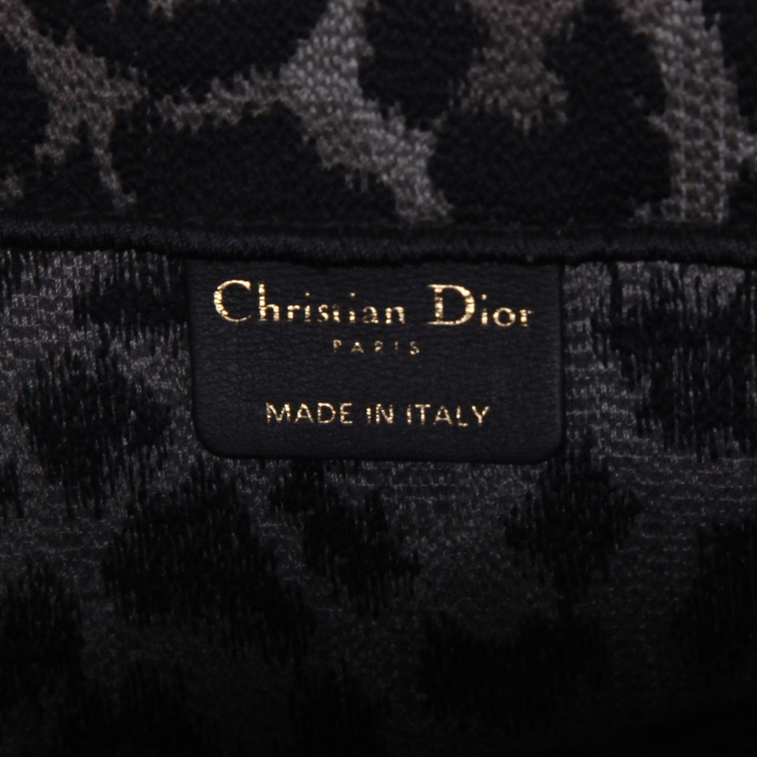 Dior Book Tote shopping bag in grey canvas1:1High-quality replica