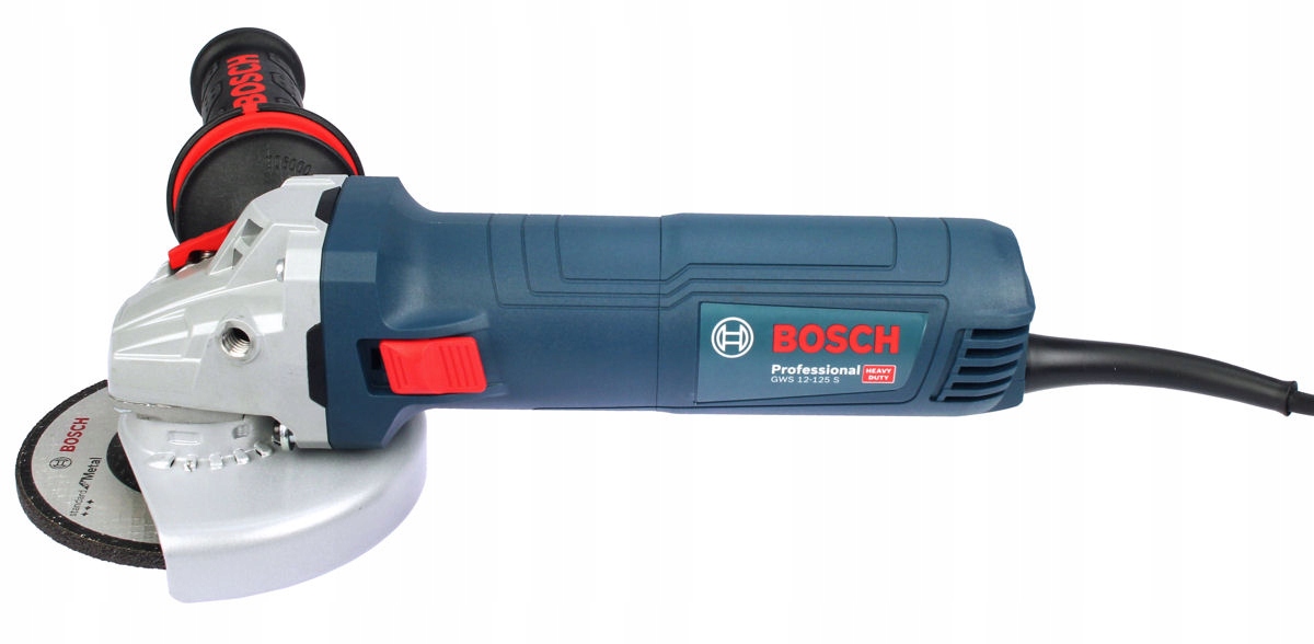 SZLIFIERKA KĄTOWA 1200W GWS 12-125 S BOSCH WALIZKA Rodzaj szlifierka kątowa