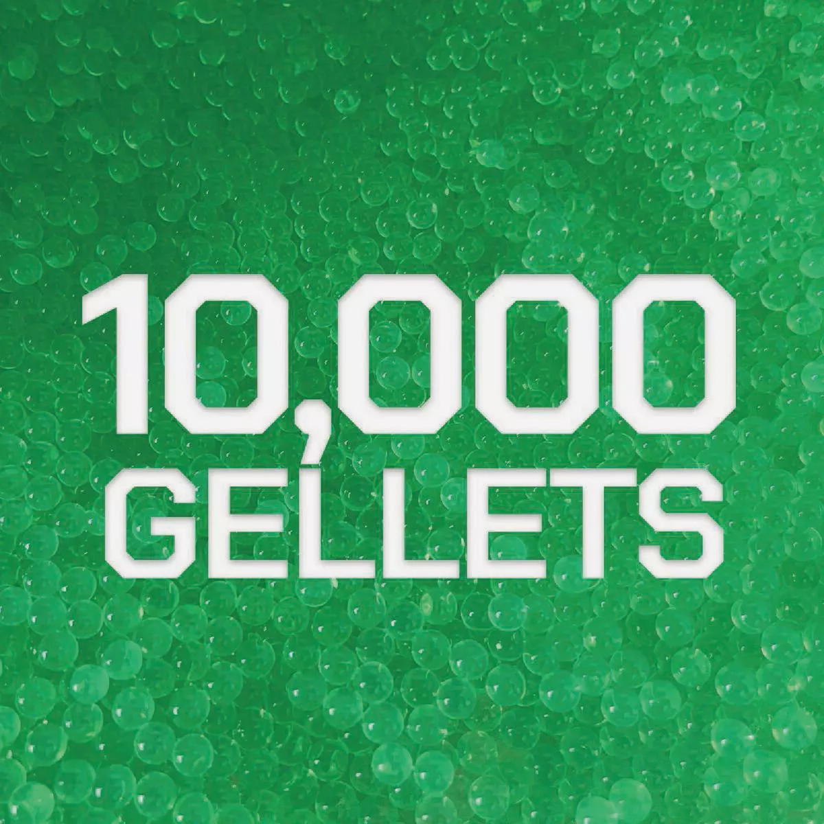 Gel Blaster Electric Green Gellets (10,000-Pack)