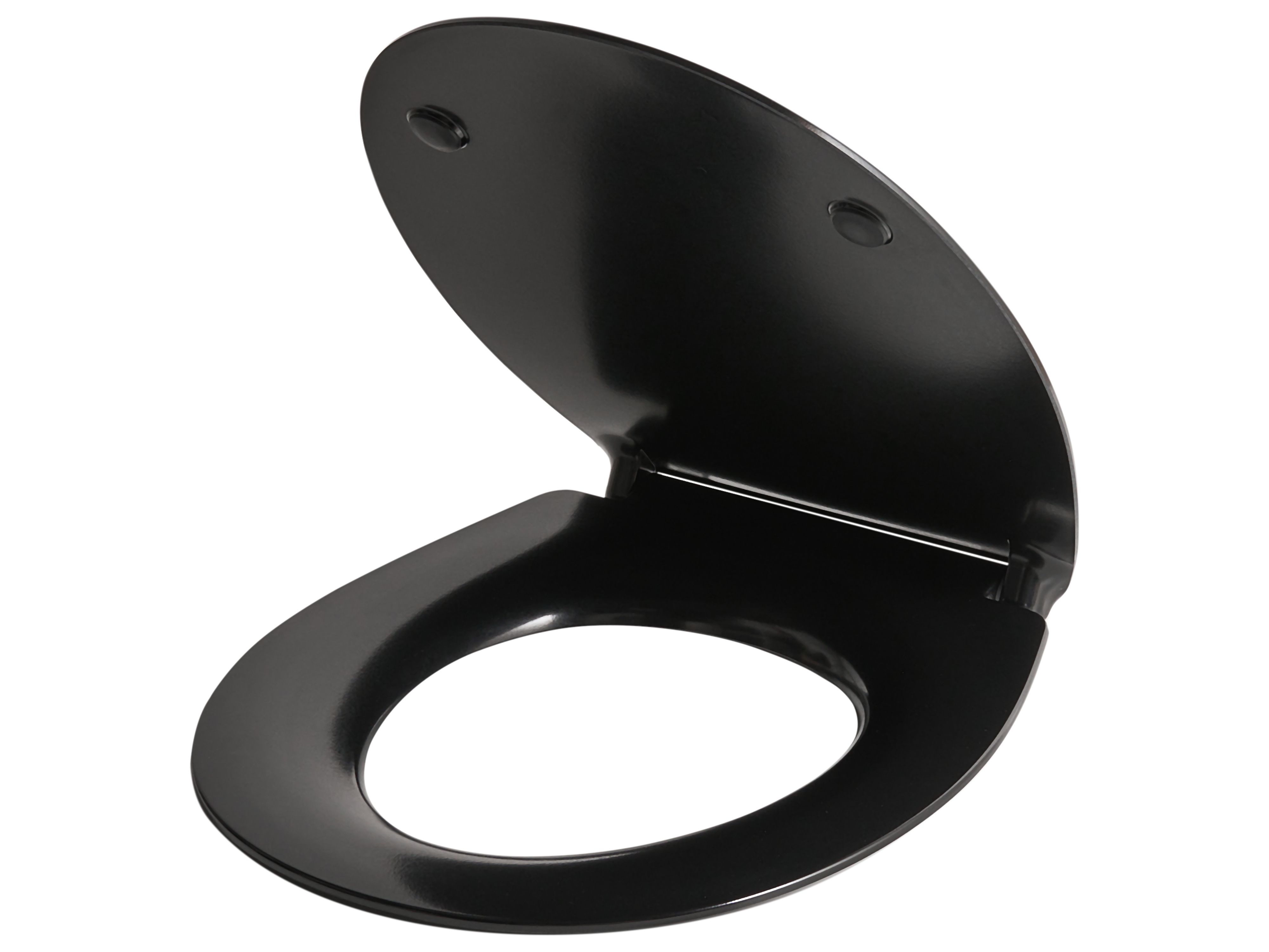Toilet Seat PUTUMAYO Slim Soft Close Duroplast Black