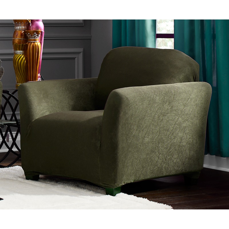 Stretch Pique Slipcover - MIDNIGHT VELVET CATALOG