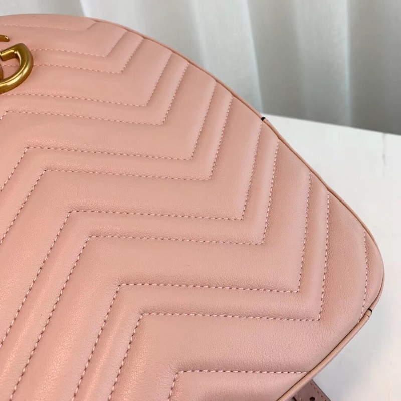 Replica Gucci Gg Marmont Quilted Leather Backpack 4766711:1High-quality replica
