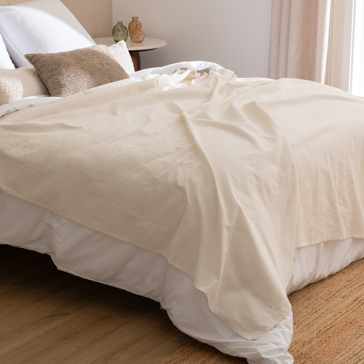 Bed throw "Pollie" Cotton, 220x240 cm