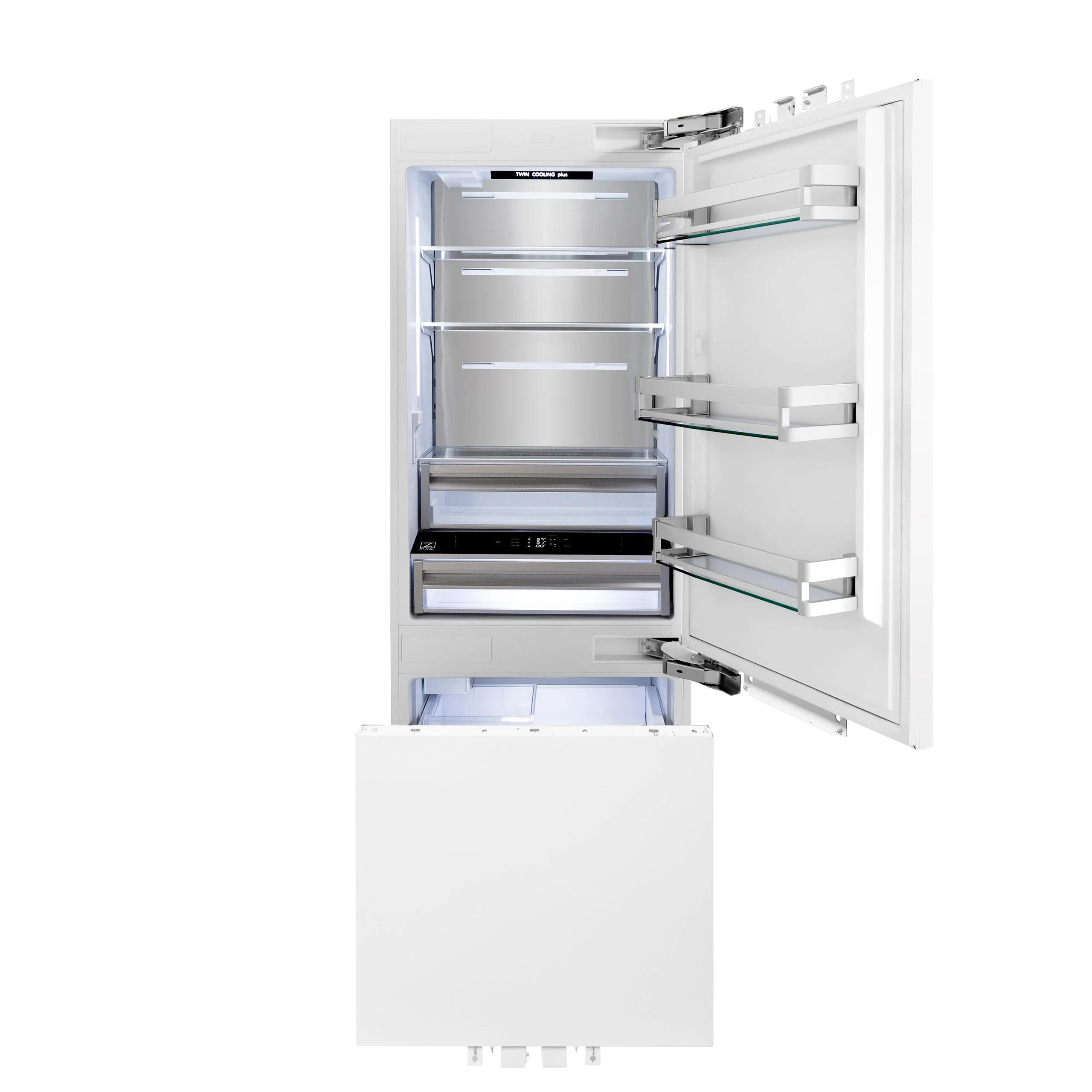 ZLINE KITCHEN AND BATH RBIV30 bottom freezer built in refrigerator