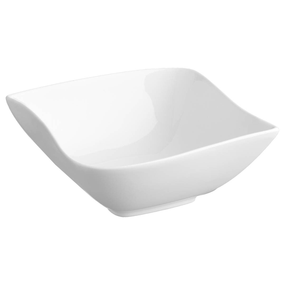 "Wave" Bowl 14x13.5 cm, White