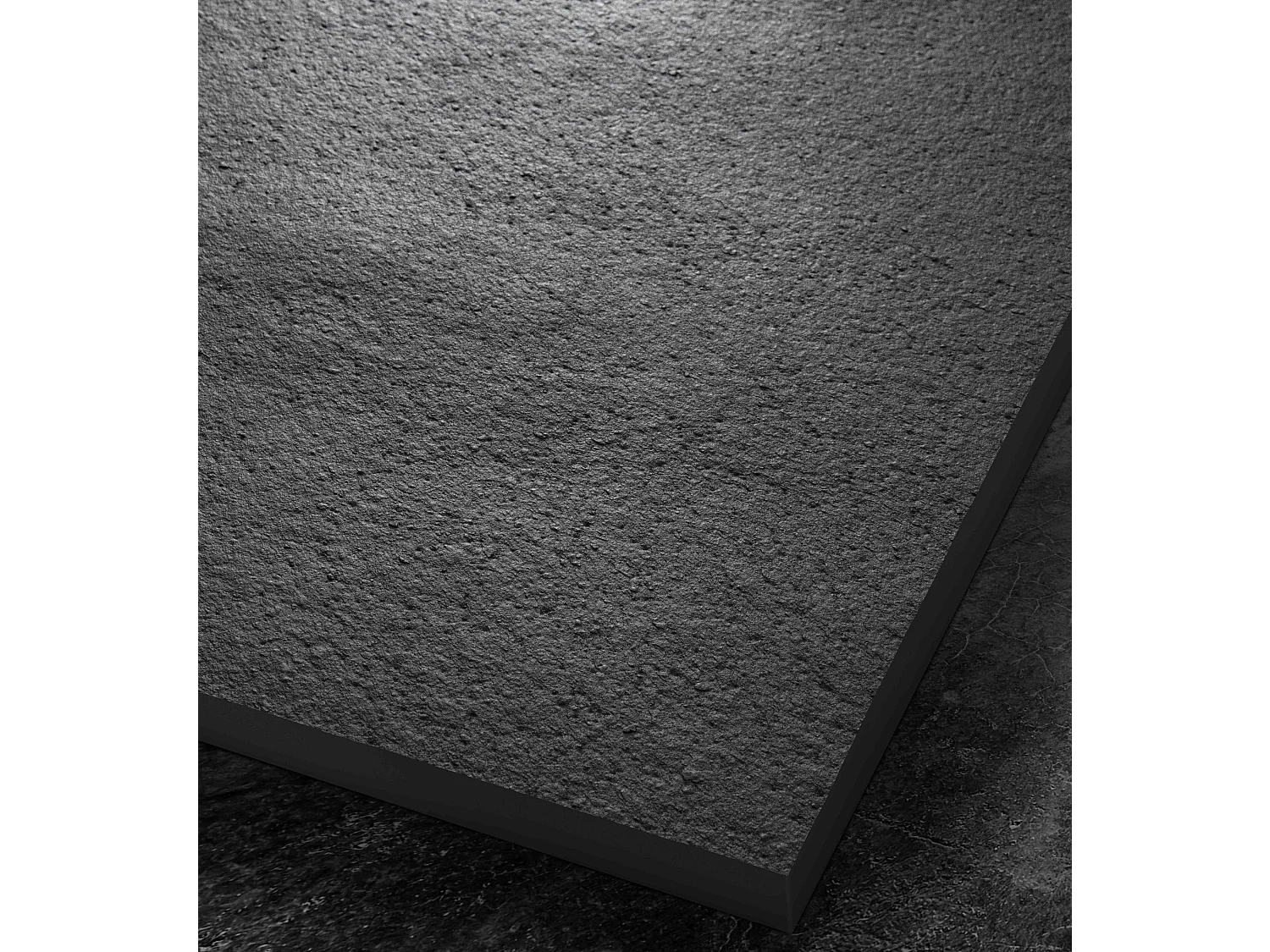 Panneau mural pour salle de bain en pierre naturelle roche de mer 260x120 cm Épaisseur 3mm recoupable et perçable