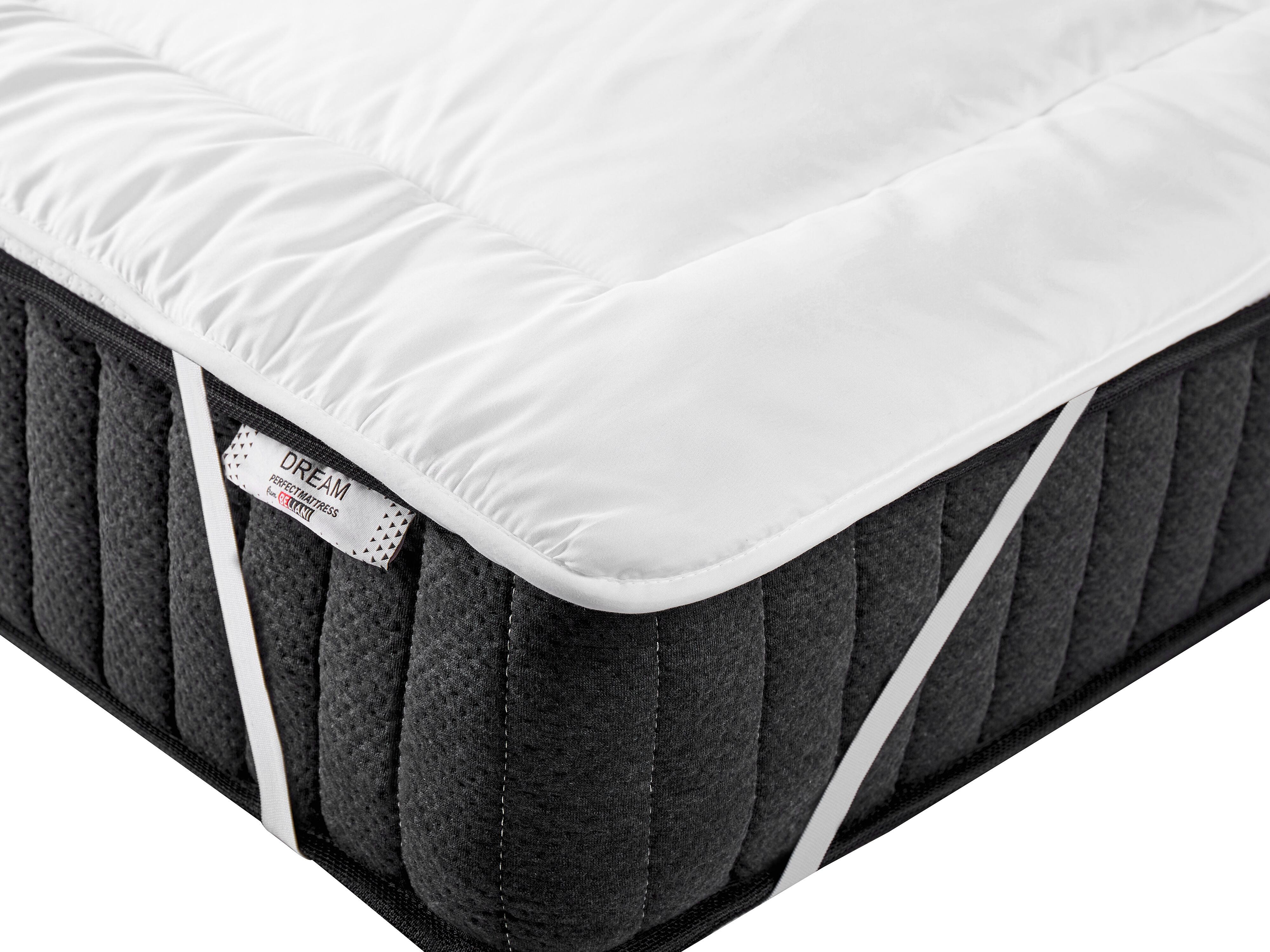 Polyester Mattress Topper AIZKORRI 180 x 200 cm (Super King Size)