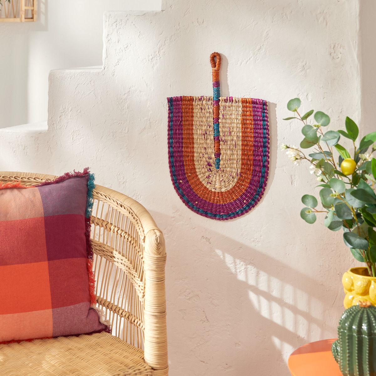 Wall decoration "Yuca" H.45 cm