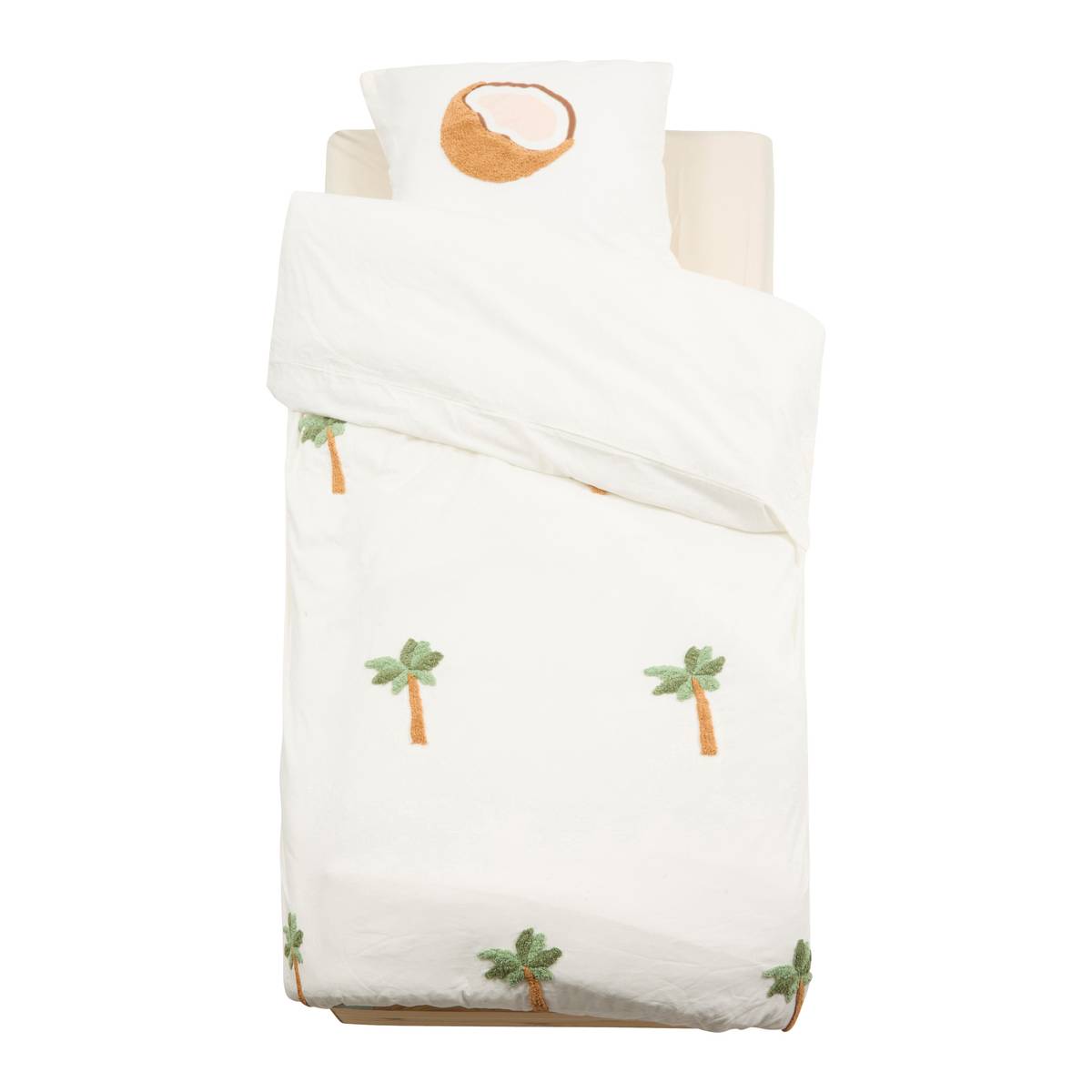 Children's bedding set "Tufy" White, 200x140 cm