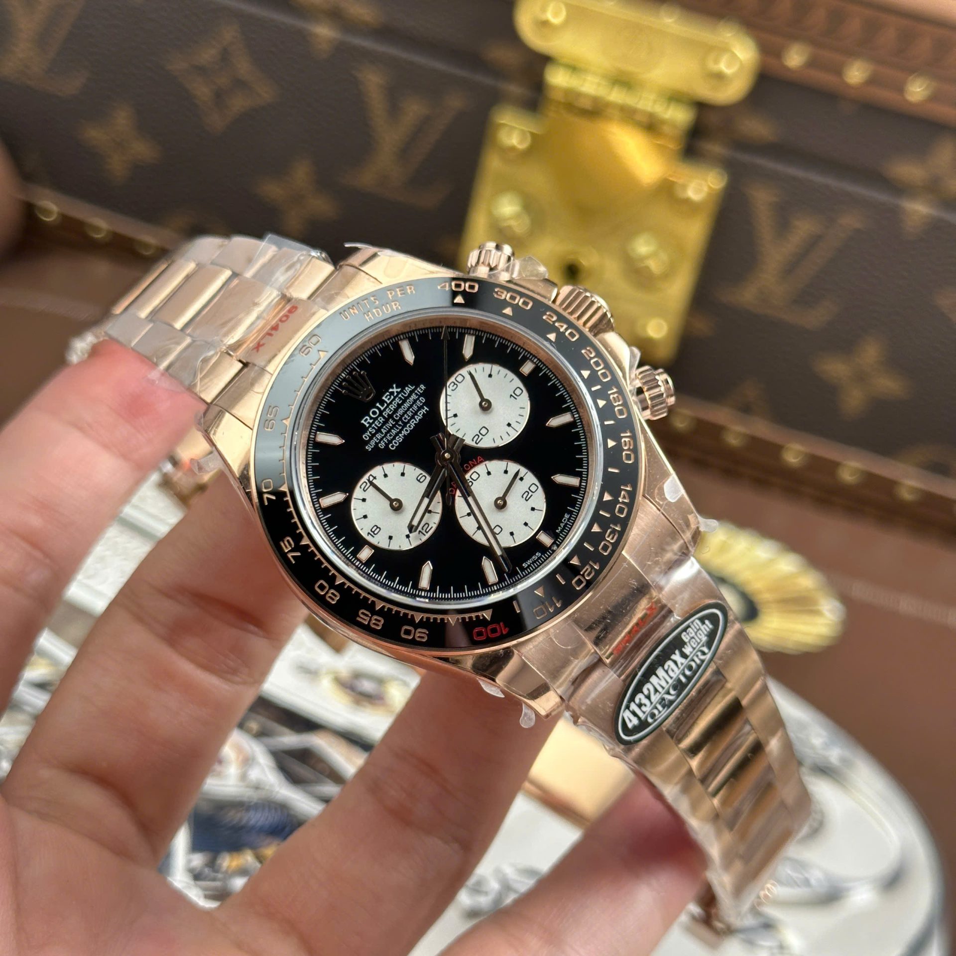 Rolex Cosmograph Daytona Le Mans 126525LN Knock Off Watches Weight 173 Grams QF Factory 40mm - Elite Watch Atelier