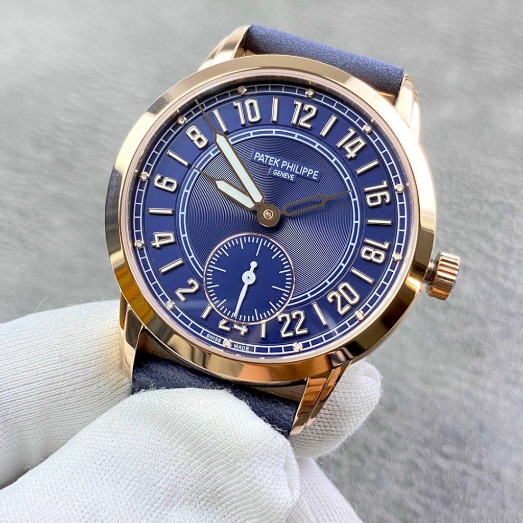 Patek Philippe Replica Watches Calatrava 5224R Rubber Strap GR Factory 42mm - Top club