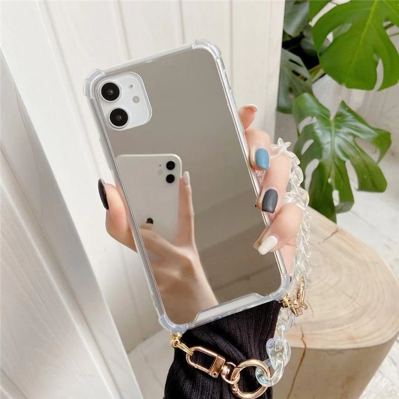 Fashionista Mirror Chain iPhone Case - Wholesale & Influencer