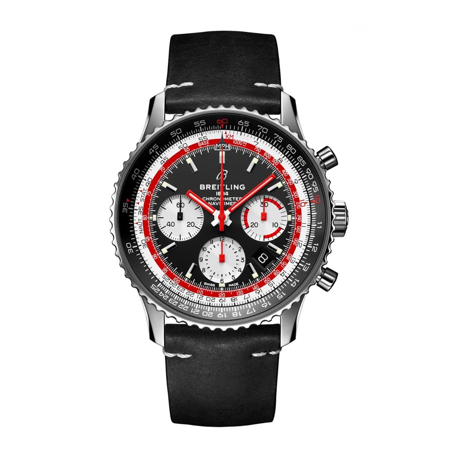 Fake Breitling Replica Watches NAVItimer B01 Chronograph 43 Swissair(1:1 replica) - Top club