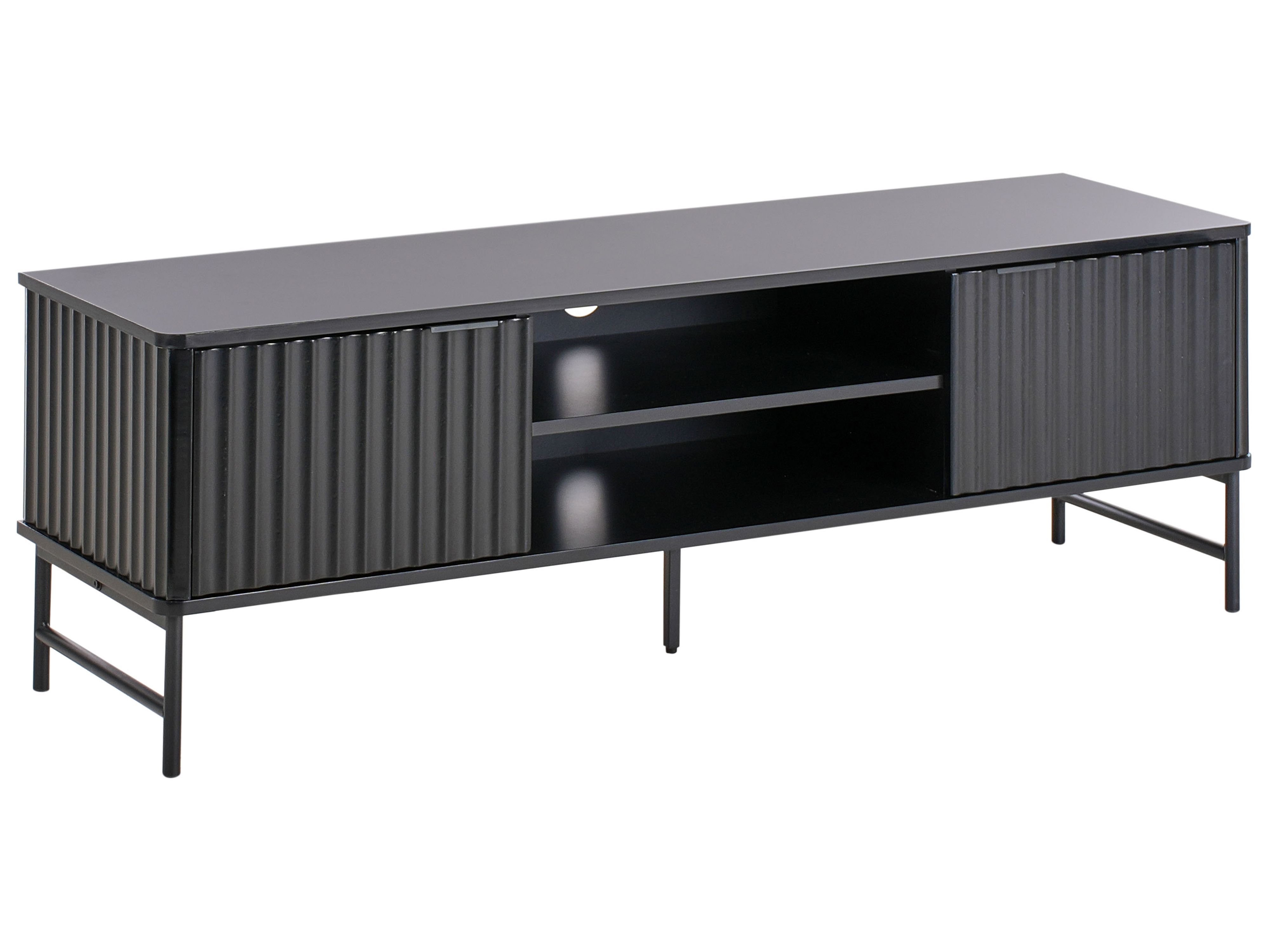 TV Stand GLASTONBURY Black