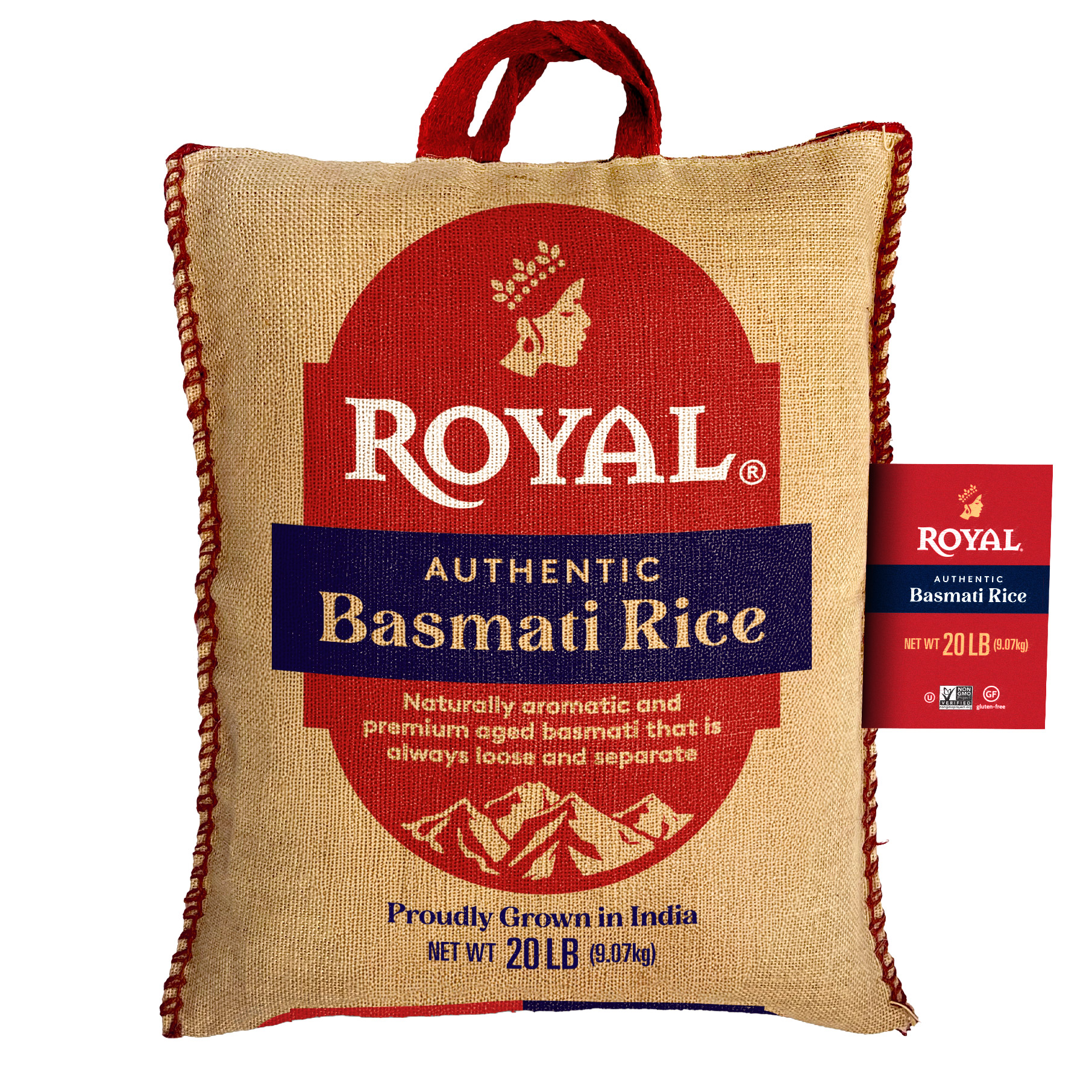 Royal, Basmati Rice, 20 lbs