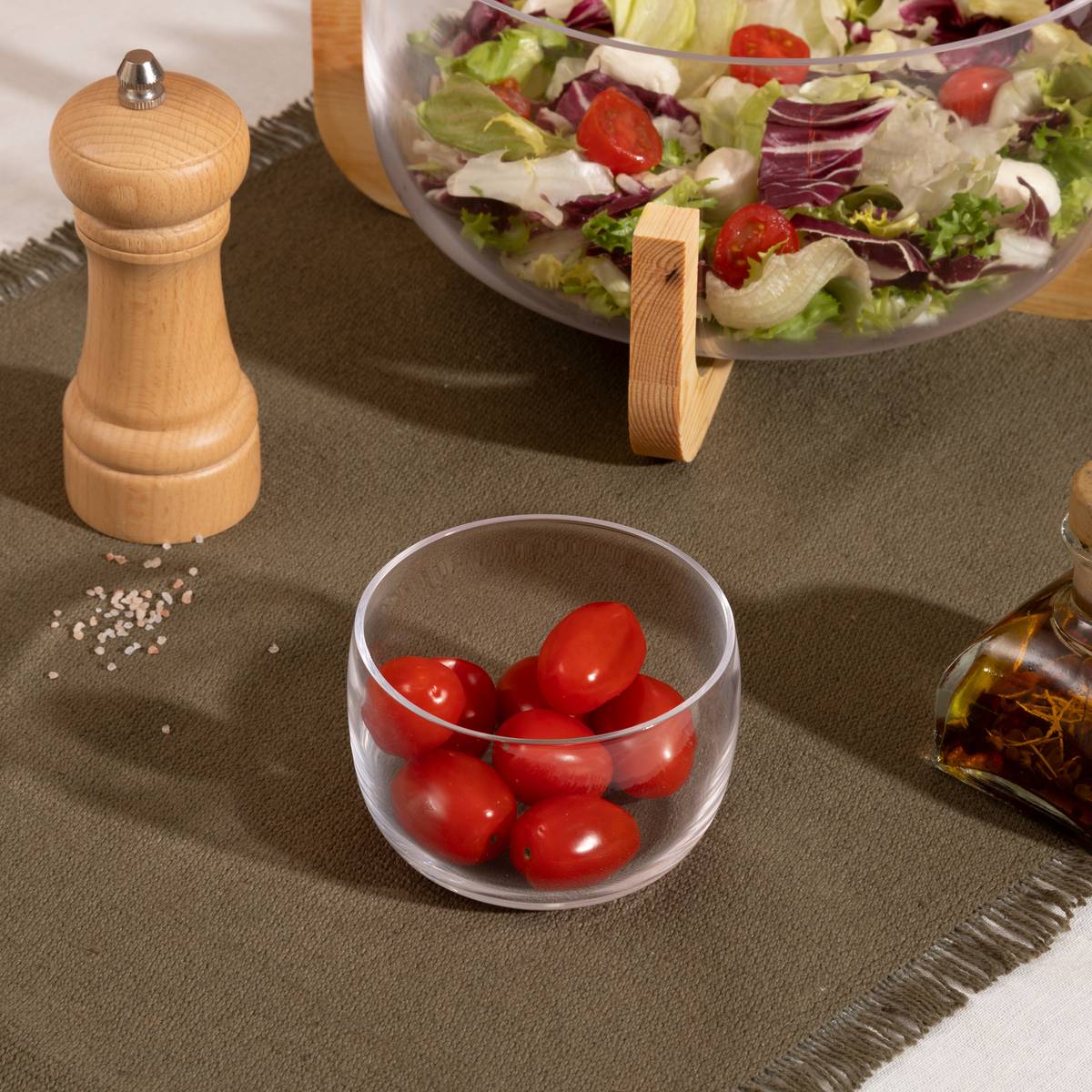 Bowl "Arha" D.10 cm, Transparent