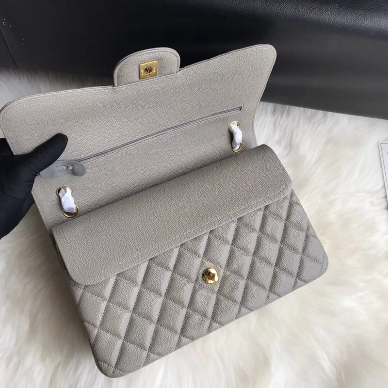 Replica Chanel Caviar Calfskin 30Cm Classic Flap Bag A011131:1High-quality replica