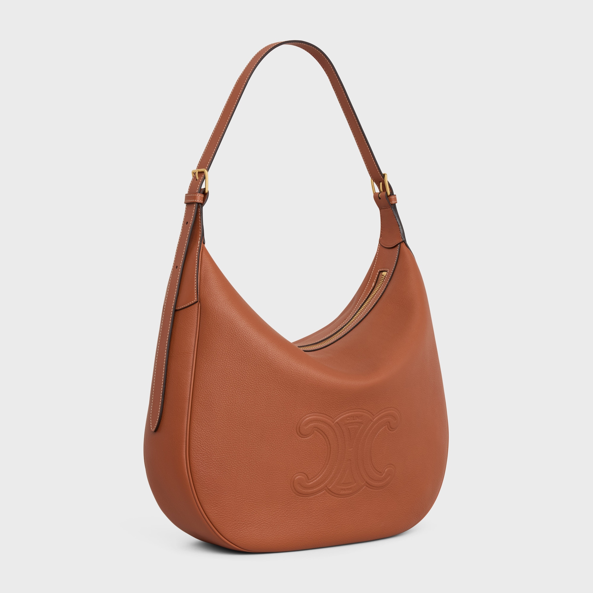 Replicate LARGE HELOÏSE CUIR TRIOMPHE BAG IN SUPPLE GRAINED CALFSKIN(1:1 replica)1:1High-quality replica