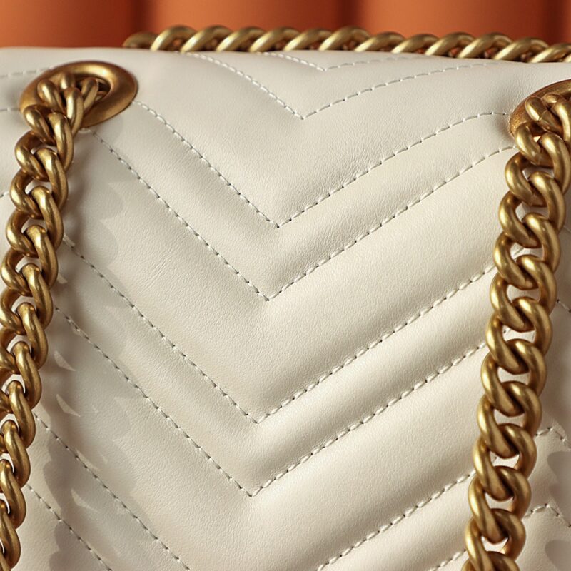 Replica Gucci GG Marmont Square Beige1:1High-quality replica