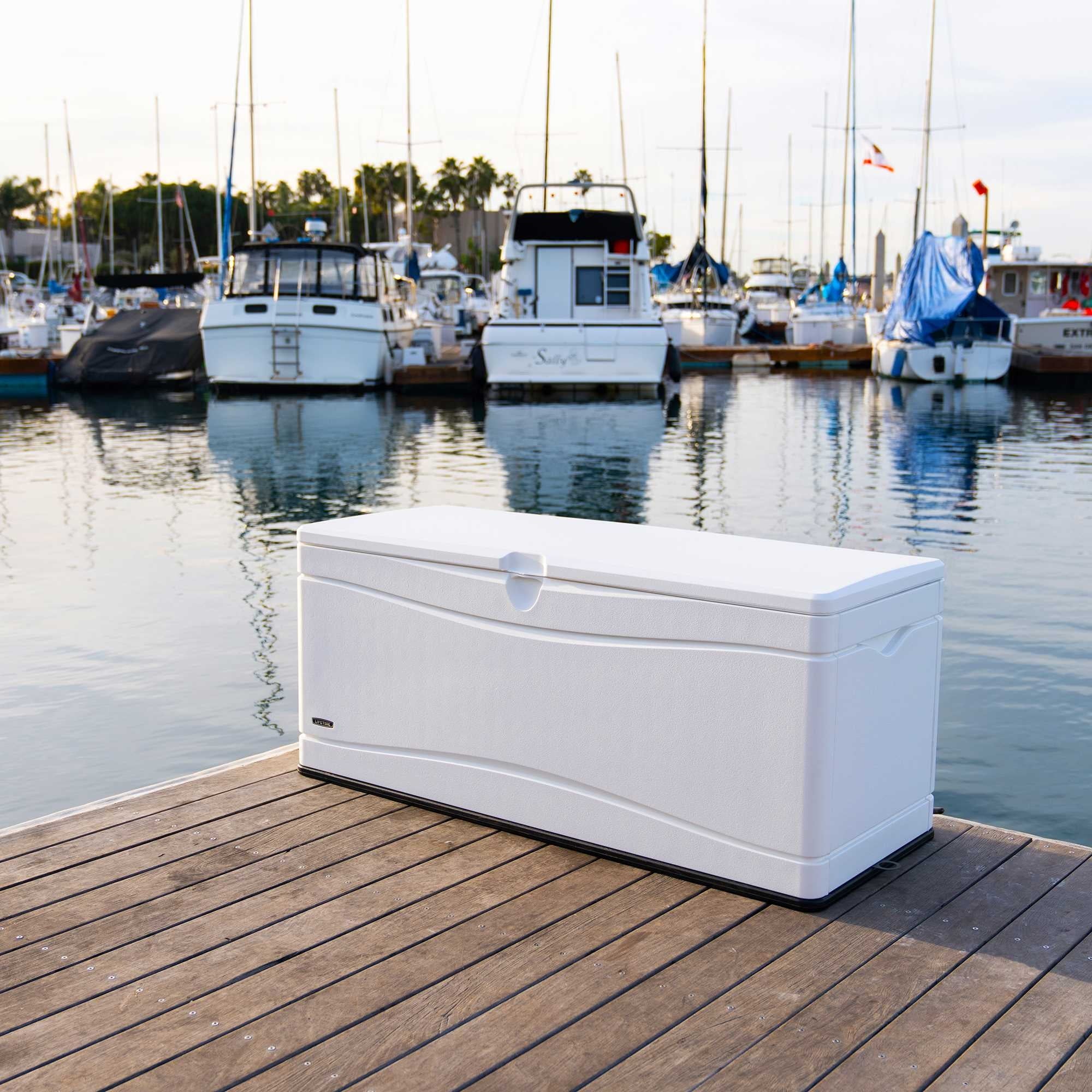 Lifetime Marine Dock Box, 130 Gallon - 60348 - Image 2 Lifetime Marine Dock Box, 130 Gallon - 60348 - Image 2
