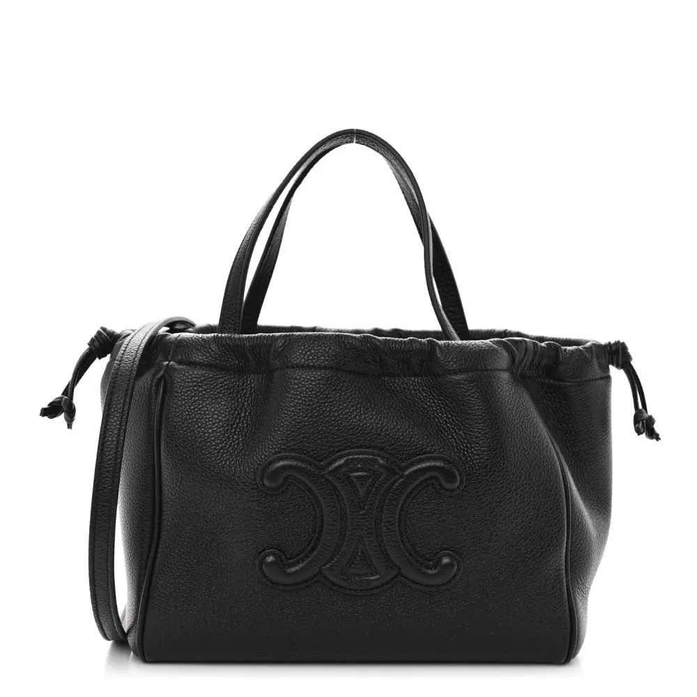 Mirror Quality Replica Celine Black Calfskin Cuir Triomphe Bag1:1High-quality replica