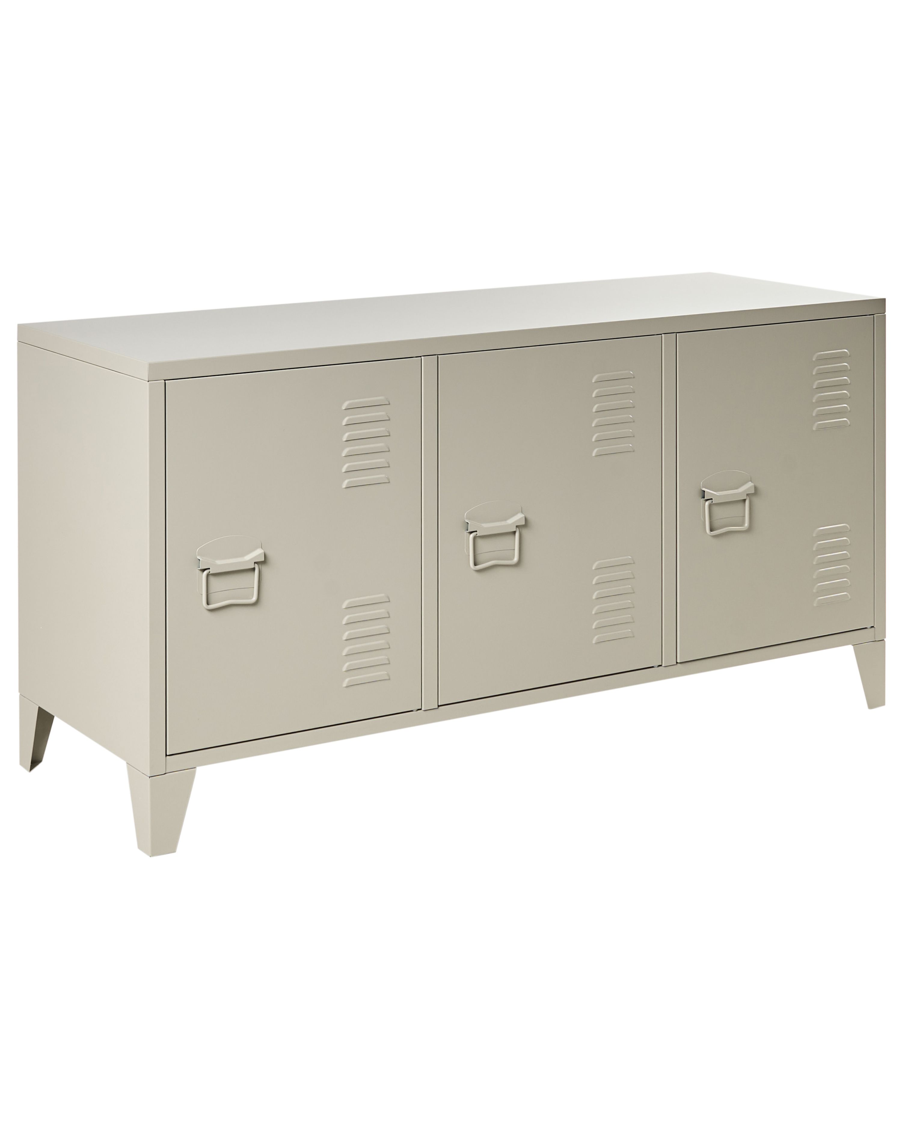 Storage Unit CARDIFF Metal Beige