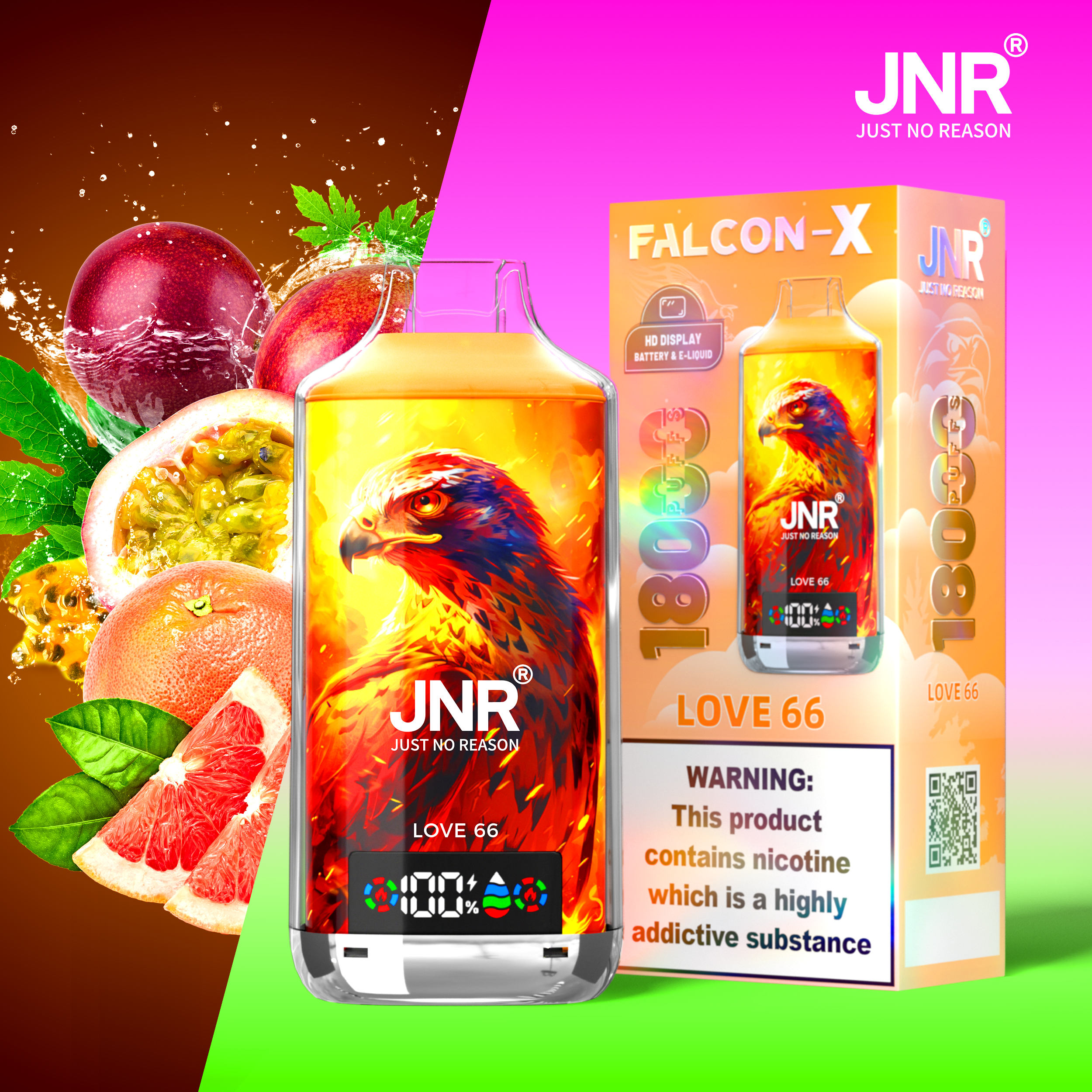 JNR Falcon X 18000 Puffs