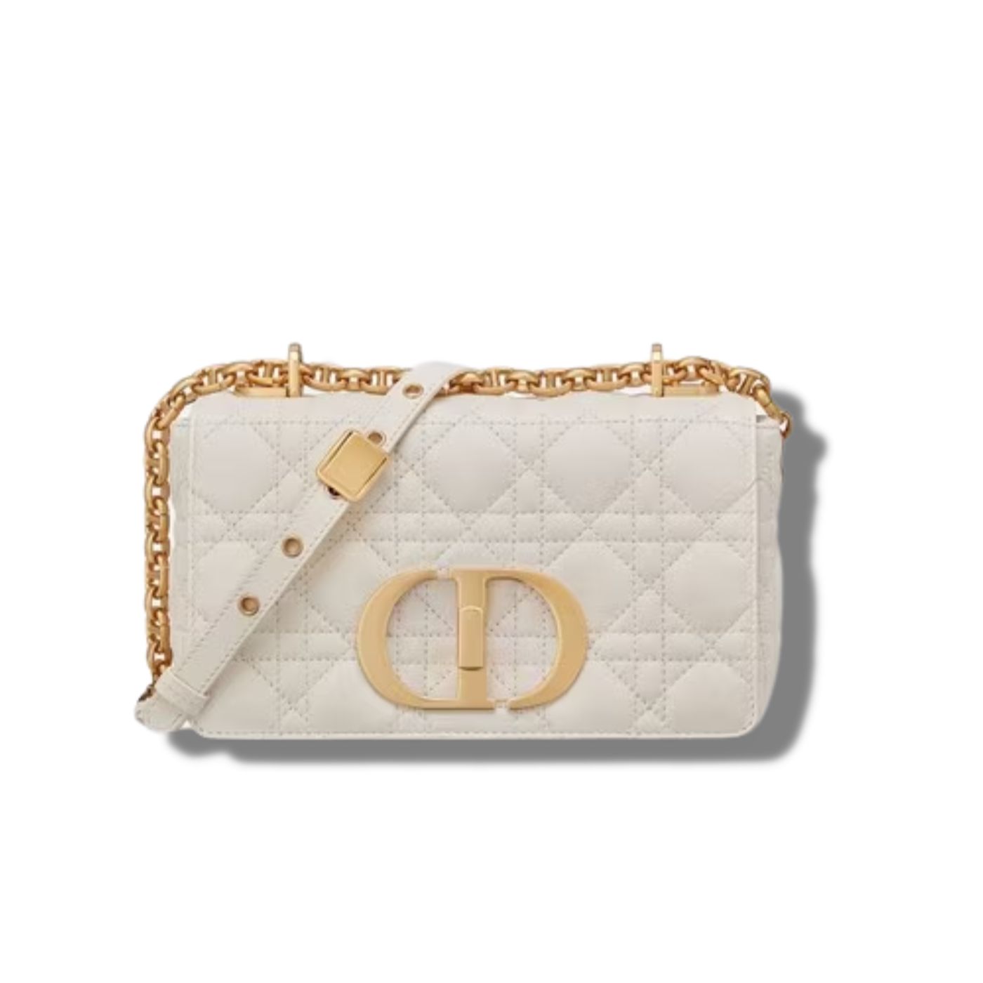 Christian Dior Small Dior Caro Bag, White, For Women Women’s Handbags, Shoulder Bags, Crossbody Bags, 20cm CD M9241UWHC_M35U1:1High-quality replica