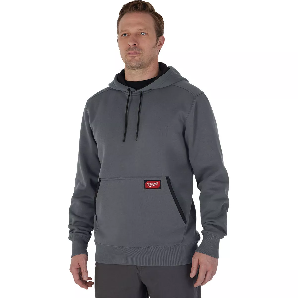 Milwaukee FREEFLEX XL Gray Midweight Pullover Hooded Sweatshirt