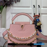 LV Capucines Mini (Jewelry-inspired chain)1:1High-quality replica