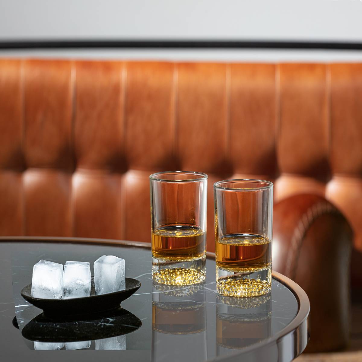 Set of 4 low tumblers "Artico" 300 ml, Transparent