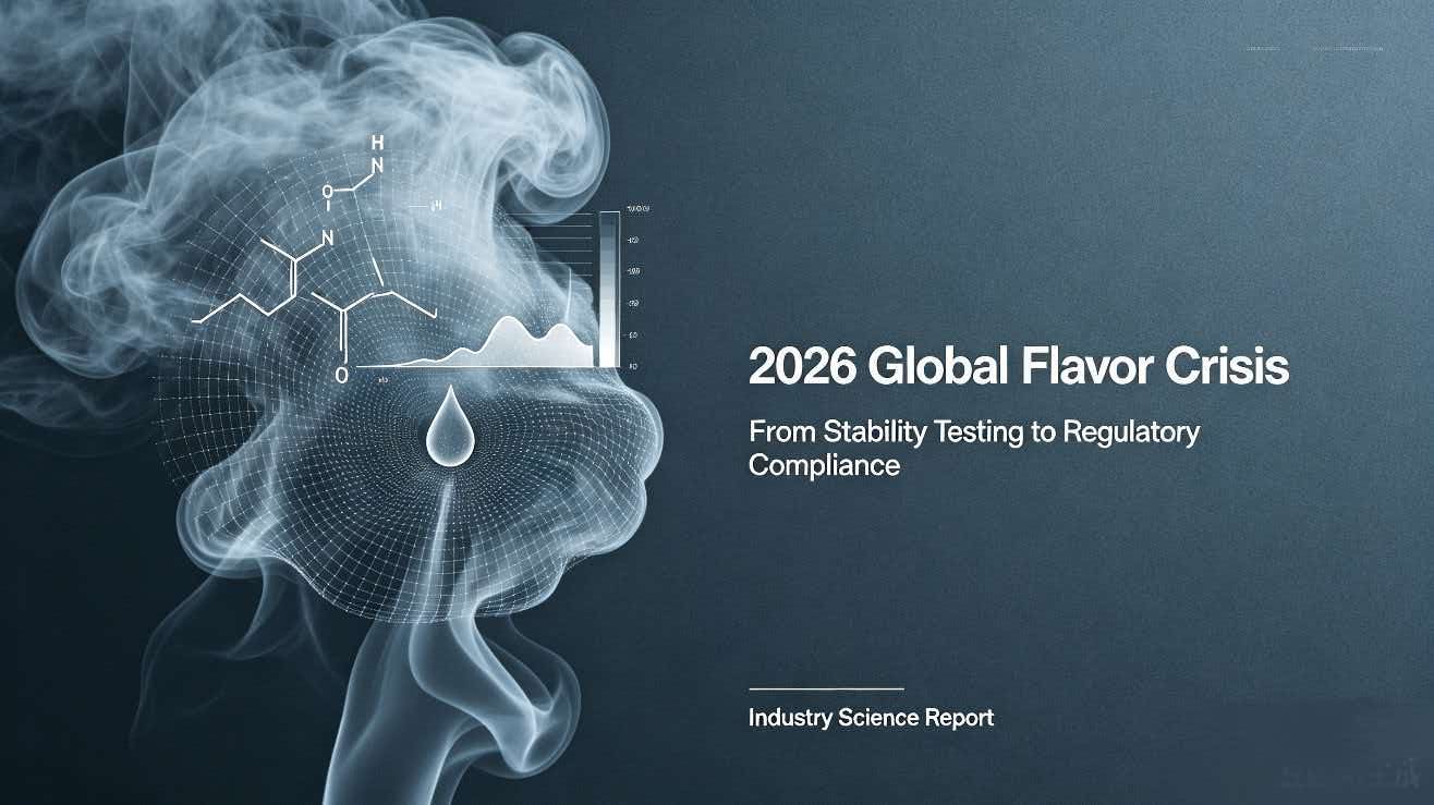 2026 Global Flavor Crisis: Decoding the Science of E-Liquid Stability & Compliance Under New Bans