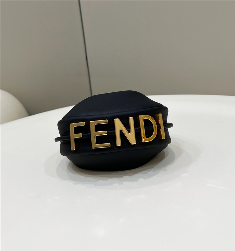 fendi graphic bag mini black - Replicaclubs