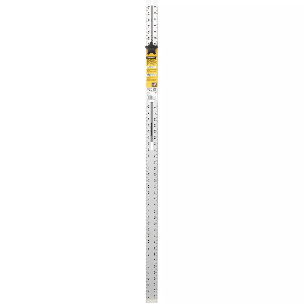 Johnson Level 48 In. Aluminum English Adjust-A-Square Drywall Square