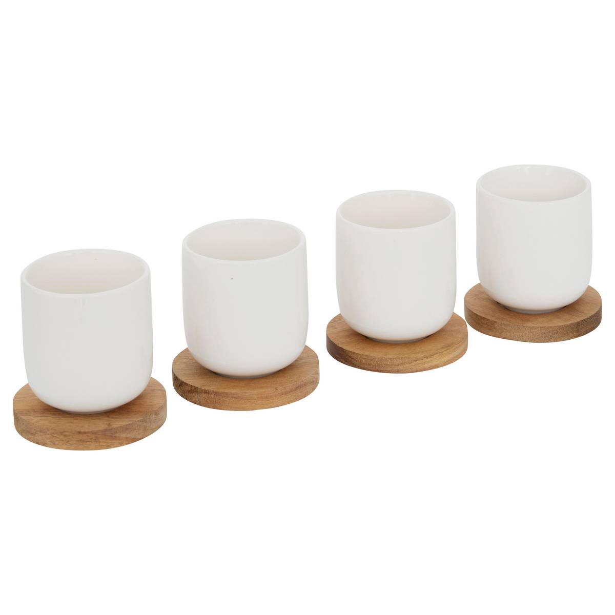 Mug "Elegance" New Bone China (Porcelain), 100 ml, White