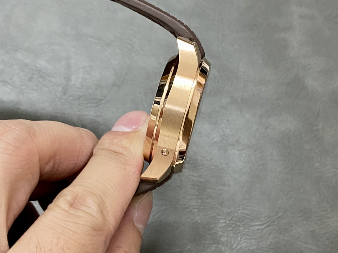 Fake Patek Philippe Replica Watch Aquanaut Chronograph Rose Gold Brown Dial 5968R-001 GRF(1:1 replica) - Top club