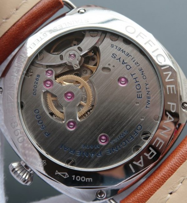 Replica Panerai XF Radiomir PAM609 Brown Leather Strap P5000 - Top club