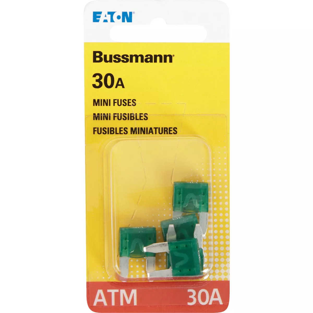 Bussmann 30A 32V ATM Blade Mini Automotive Fuse (5-Pack)