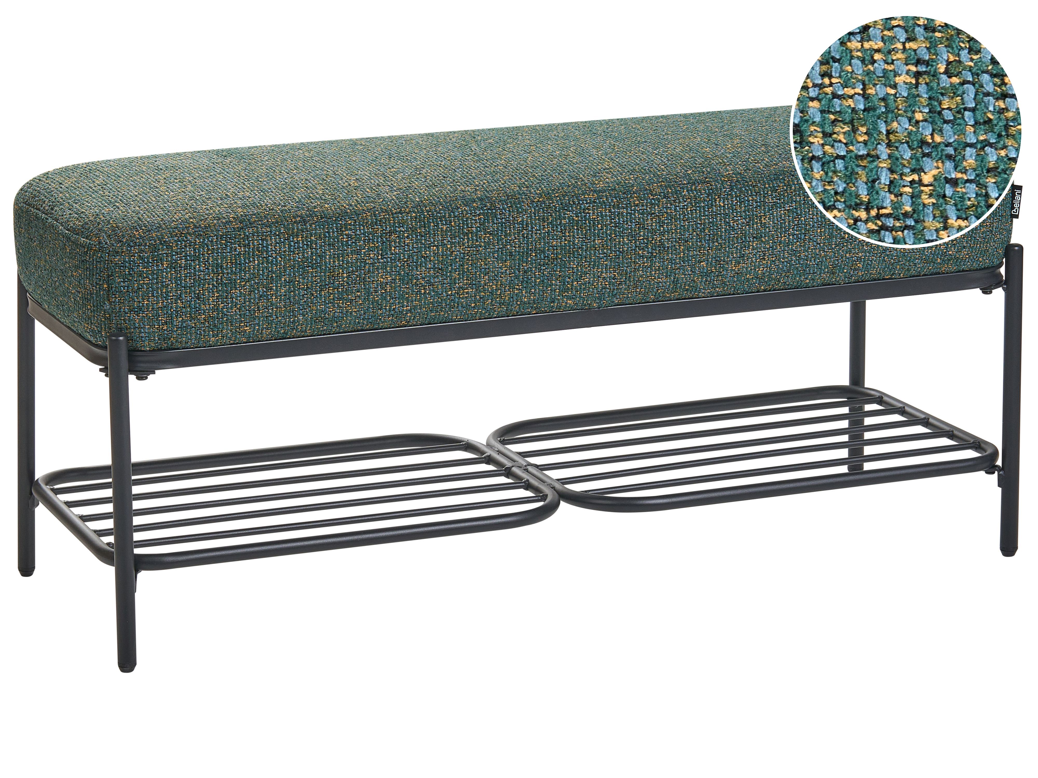 Shoe Bench TRUCKEE Fabric Multicolour