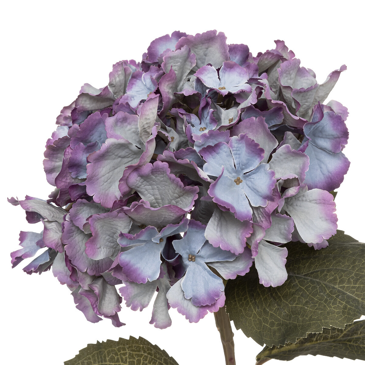 Artificial "Hydrangea" stem Blue, H.83 cm
