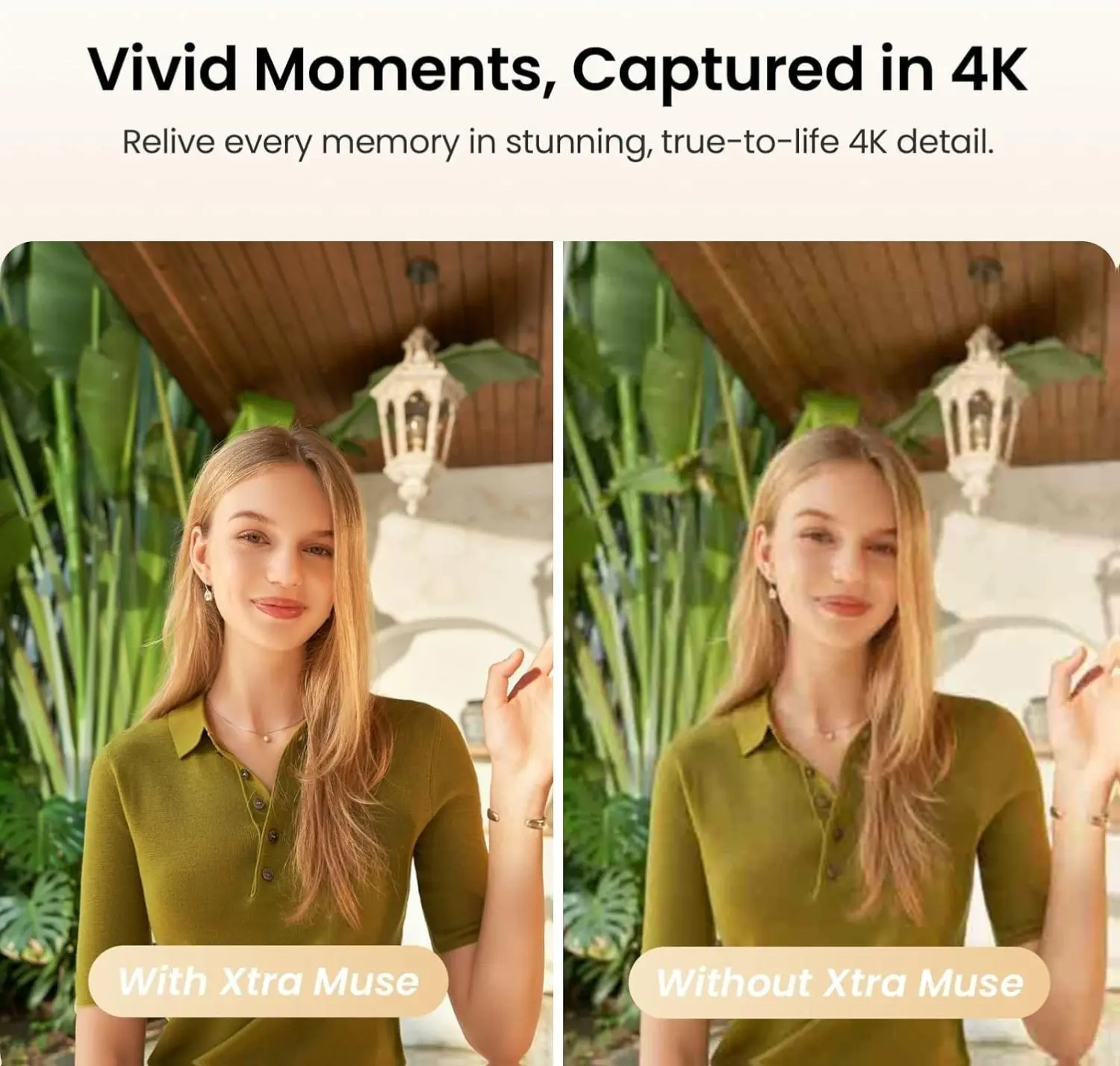 Xtra Muse 4K Vlogging Camera with 3-Axis Gimbal
