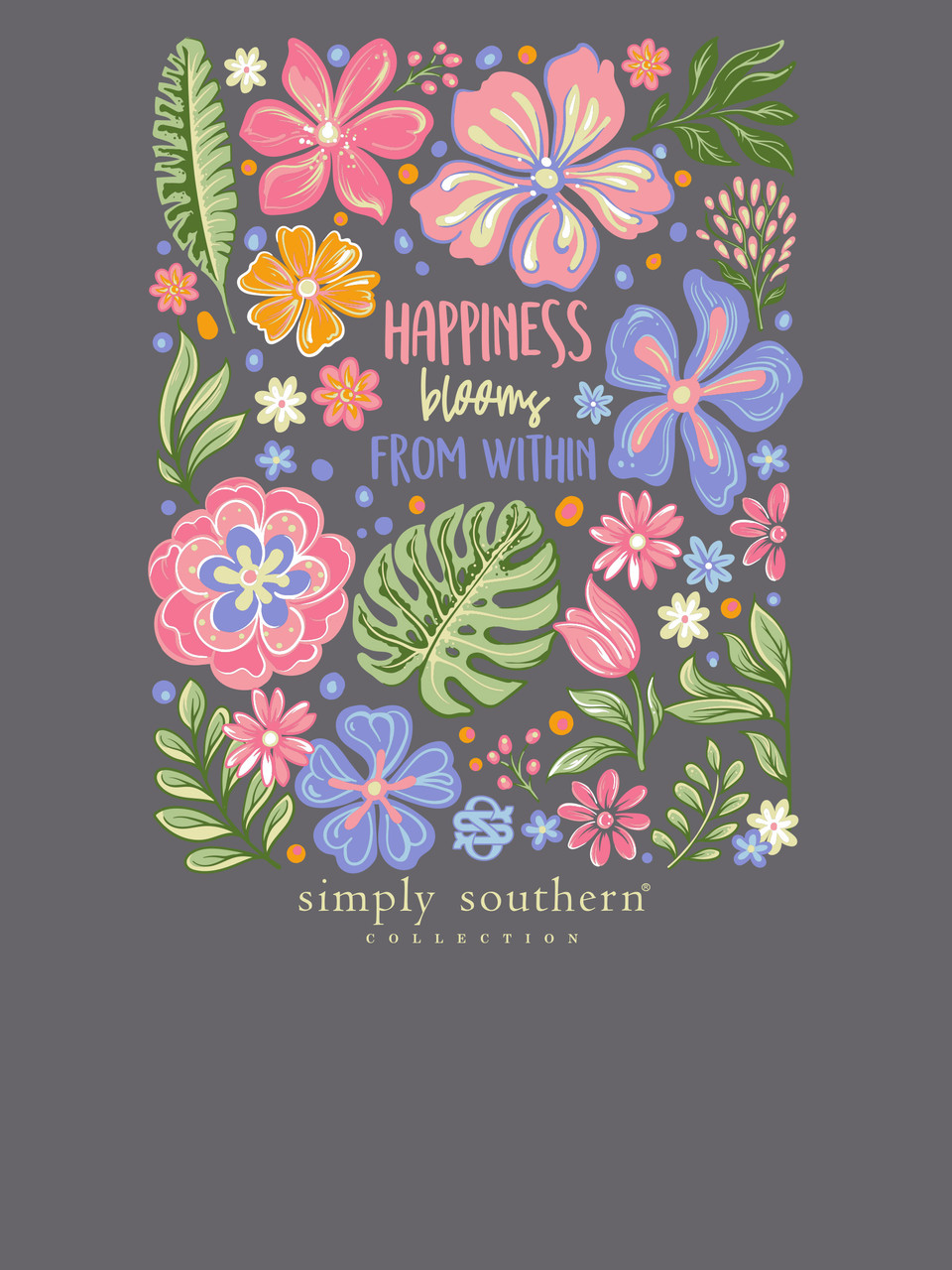 SS-HAPPY-WSHCOAL - Simply Southern Outlet