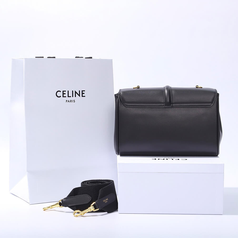 CELINE Teen 16 Soft in Calfskin(HIGH-END GRADE)1:1High-quality replica