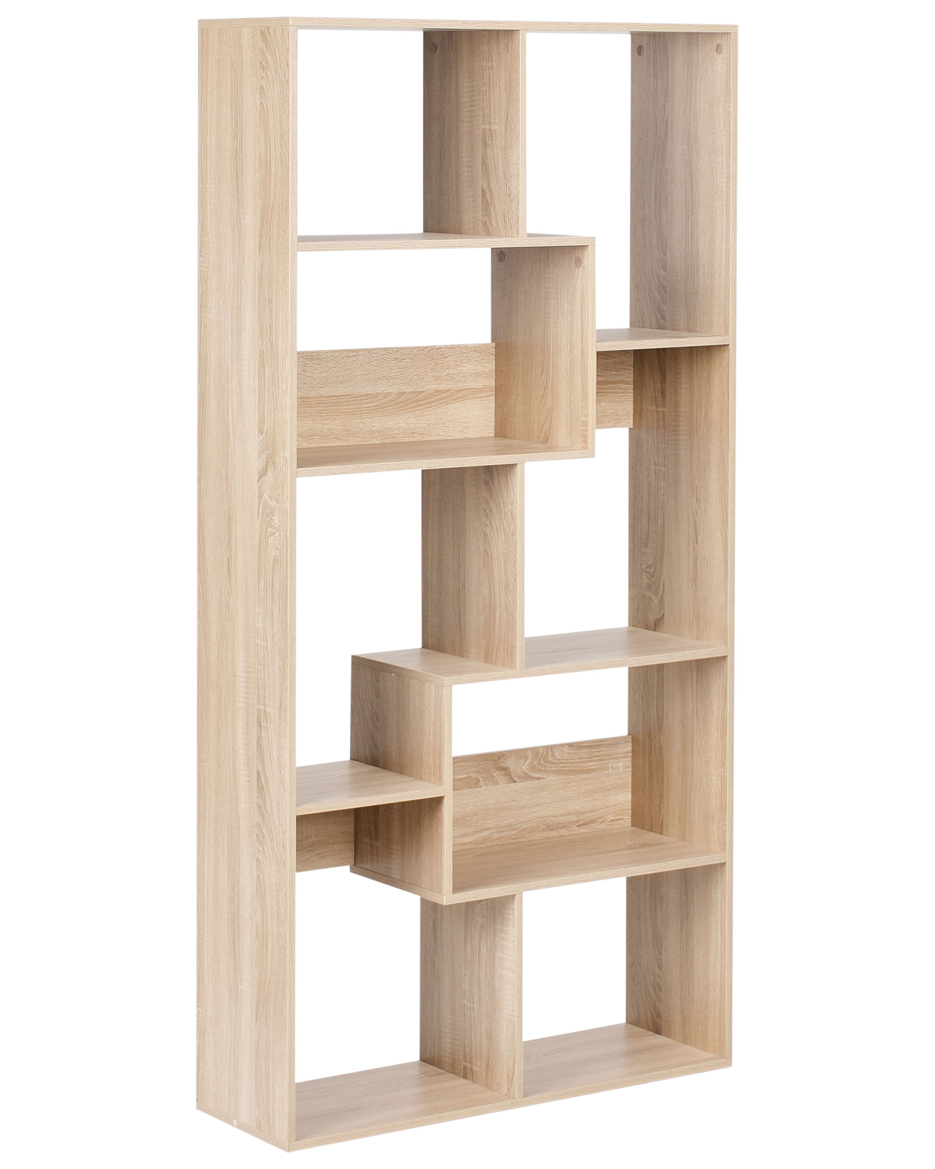 6 Tier Bookcase CHATEH 180 cm Light Brown