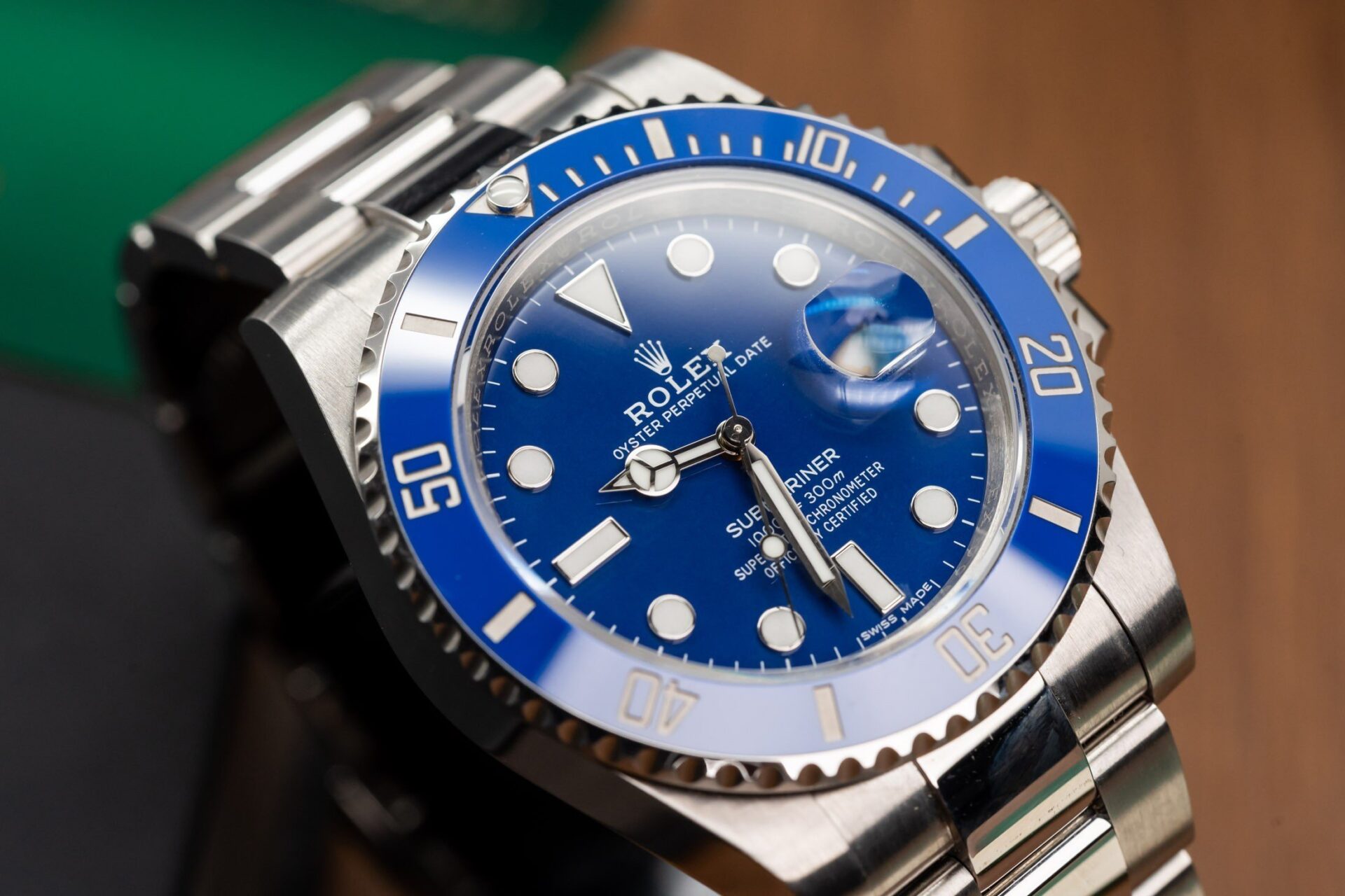 Rolex Submariner Date 116619LB Replica 1:1 Watch Blue Clean 40mm - Top club